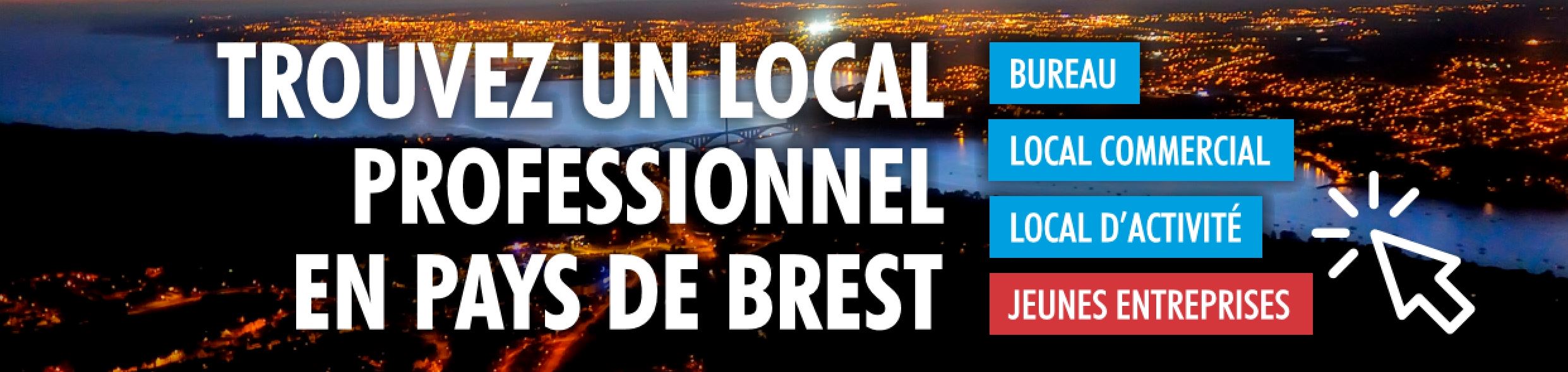 Bureau, commerce, industrie, jeunes entreprises en Pays de Brest