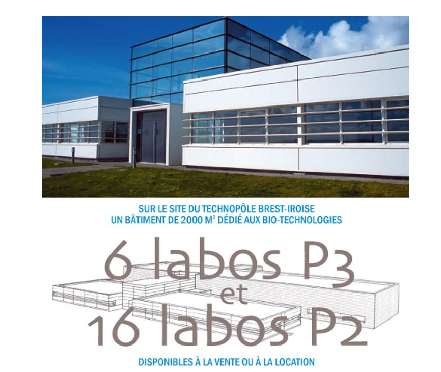Visuel 1 de l'annonce : Bâtiment Biotech - Technopôle Brest Iroise