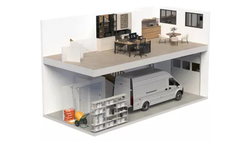 Location de cellule d’activité à Brest, porte de Plouzané